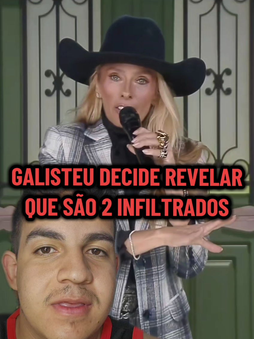 Record arregou e pediu para  Andriane Galisteu revelar que são dois infiltrados dentro de A Fazenda 17 #afazenda 