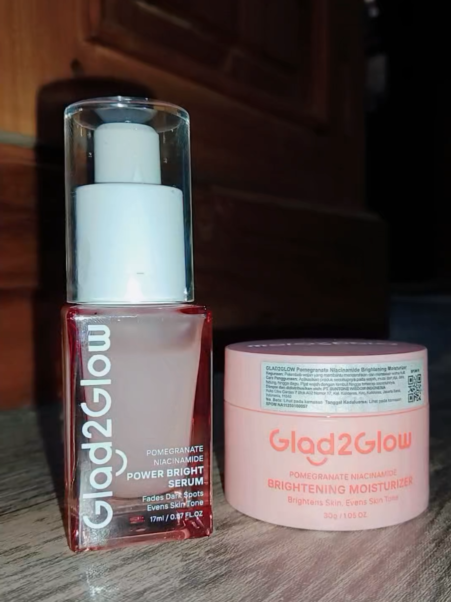2 combo glowing set andalan🤩🫶 #fyp #glad2glow #glad2glowmoisturizer #glad2glowserum #affiliate 