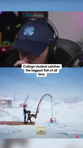 College student catches the biggest fish of all time #kickstreaming 