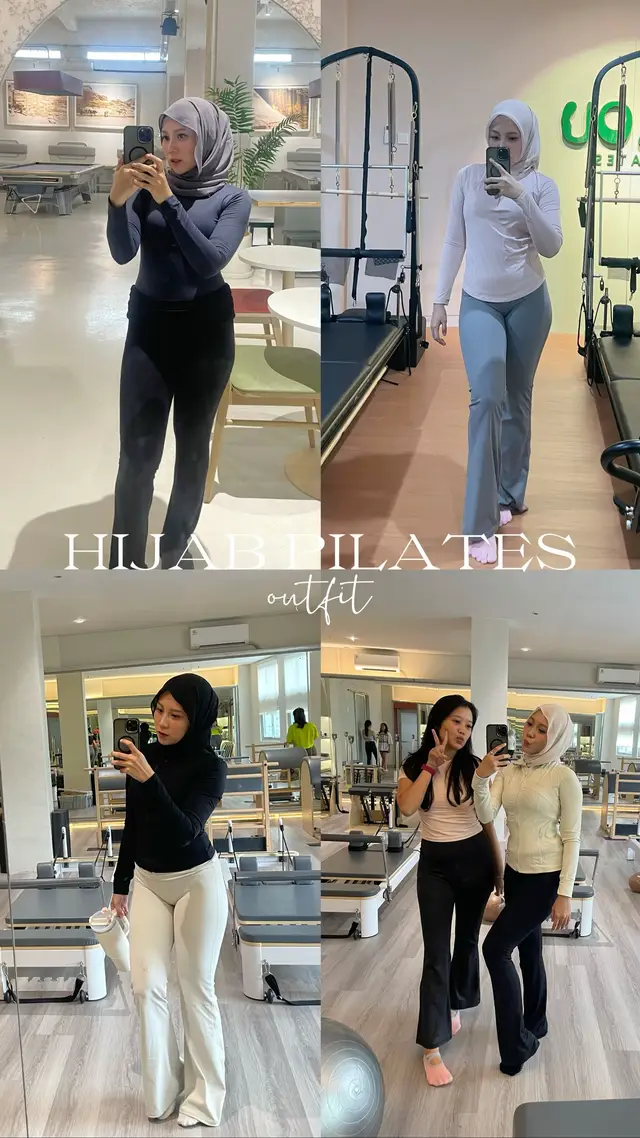 yang dibeli skrg outfit pilates🩰😭🙏🏻 #pilates #pilatesoutfit #hijaboutfit 