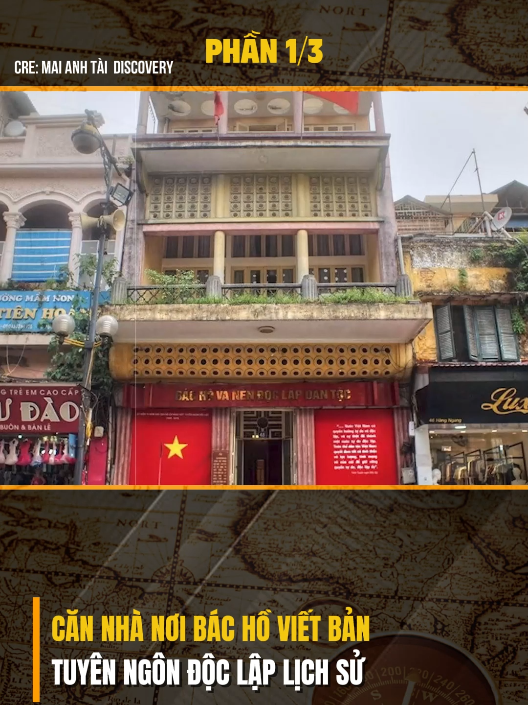 CĂN NHÀ NƠI BÁC HỒ VIẾT BẢN TUYÊN NGÔN ĐỘC LẬP | TỪ CỬA HÀNG BÁN VẢI ĐẾN ĐỊA ĐIỂM LỊCH SỬ | PHẦN 1 #khampha #tintuc