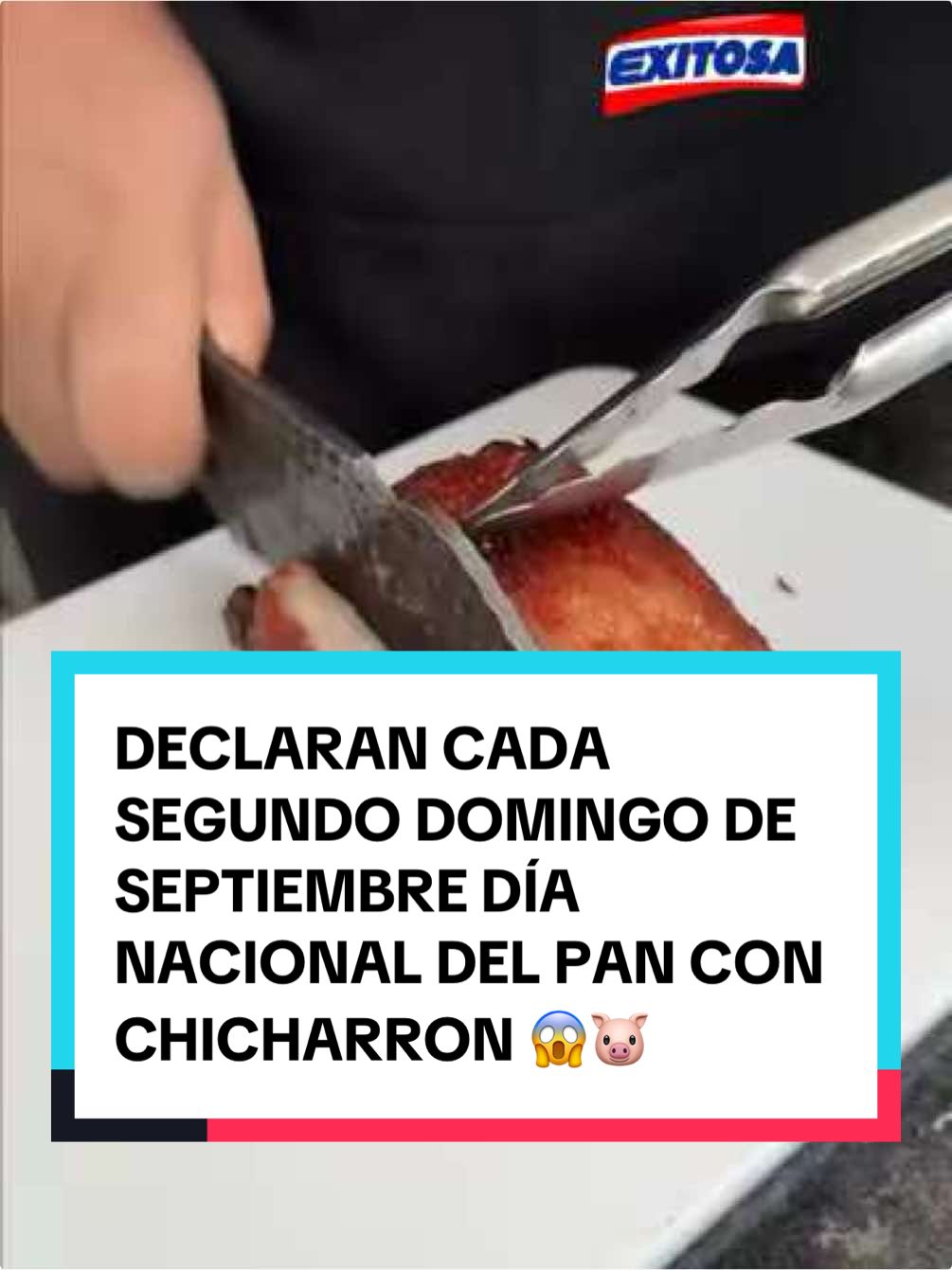 🔴🔵El Ministerio de Desarrollo Agrario y Riego (Midagri) declaró el segundo domingo de setiembre de cada año como el “Día Nacional del Pan con Chicharrón de Cerdo Peruano”, según norma publicada hoy en el diario oficial El Peruano. #exitosanoticias #noticias #panconchicharron #dianacional #gastronomiaperuana