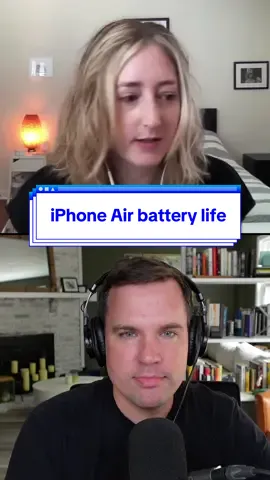 You probably guessed it, but the battery life on the iPhone Air isn’t great. The Verge’s Allison Johnson joins us on The Vergecast to discuss her time with the Air. #vergecast #iphoneair #iphone #Tech #techtok 