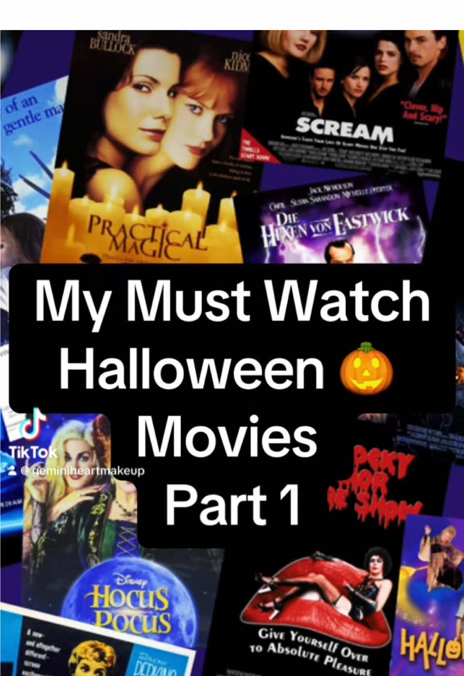 Which one is your favorite? 🎃👻 #movie #halloween #halloweenmovies #movielist #spookyseason  @Gemini ♊️ Heart 💖  @Gemini ♊️ Heart 💖  @Gemini ♊️ Heart 💖 