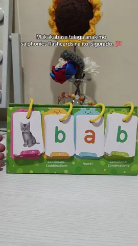 Hindi na tayo mahihirapan na pabasahin sila momsh kasi may phonics flashcard na colorful at matibay dito sa tiktok! 😍 #phonicsforkids #flashcardsforkids #educationaltoy #reading #readingforkids 