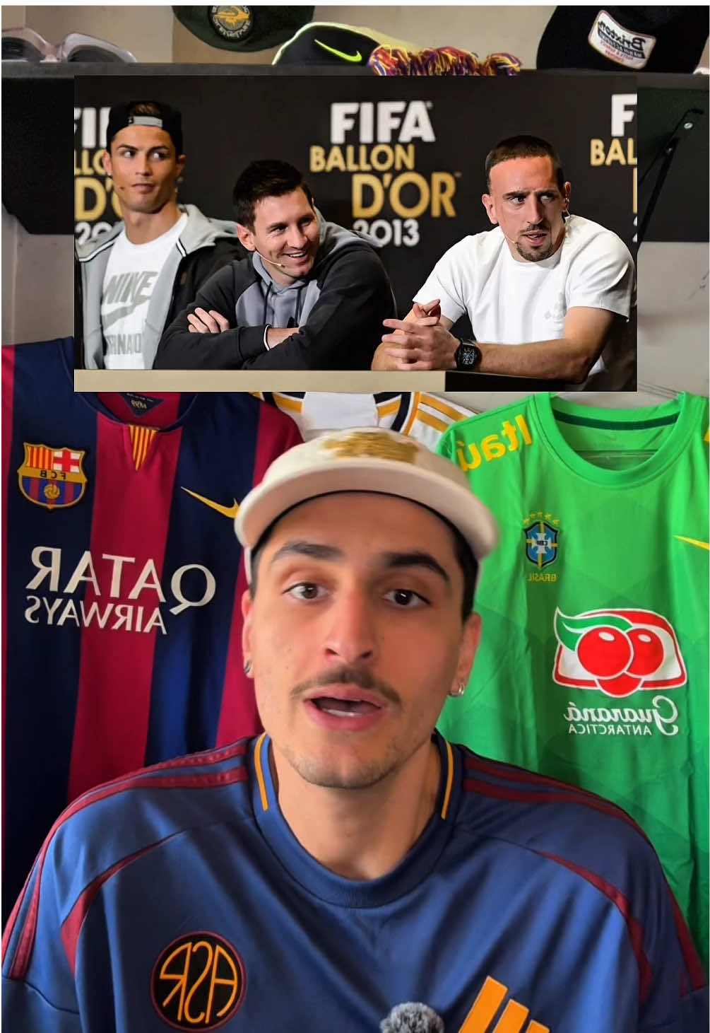BOLA DE OURO MAIS ROUBADA DA HISTÓRIA ?  #messi #cr7 #cristiano #futebol #boladeouro 