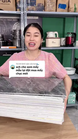 Trả lời @bon🌊 Combo 20 miếng xốp dán tường vân đá Hoa Cương có sẵn keo kích thước 30x60 ##huekhongcao93##xopdantuong##xopdantuongvanda