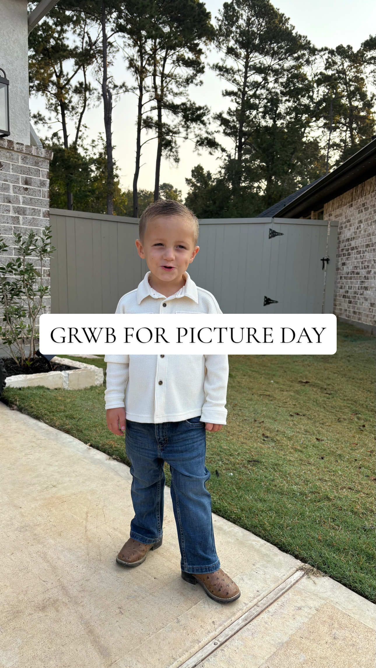 A realistic morning trying to vlog and get this looney ready for picture day! #MomsofTikTok #grwm #fyp #toddlersoftiktok #cheese 