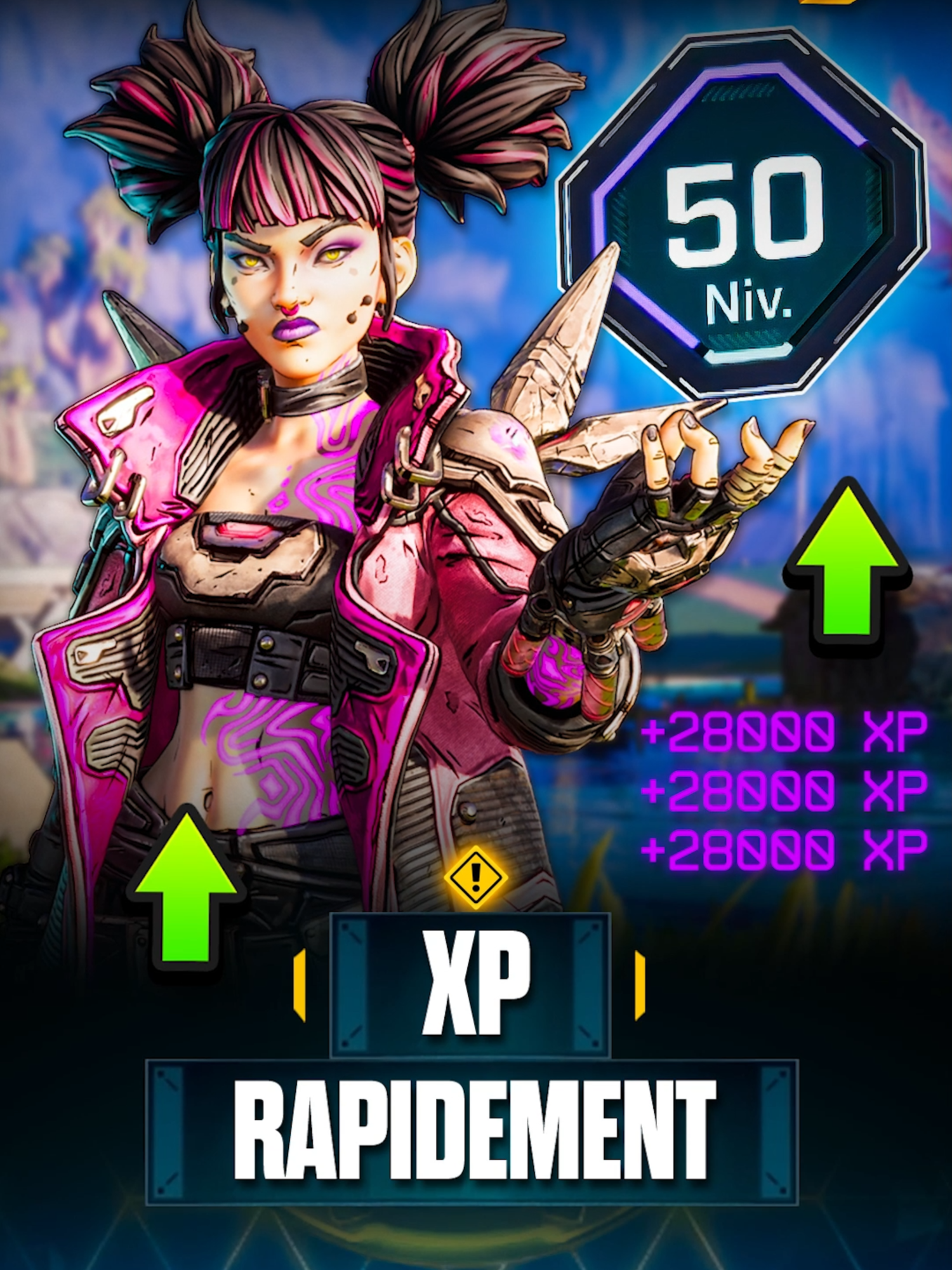 La Meilleur Technique pour XP Rapidement sur Borderlands 4! #borderlands4 #borderlands #borderlandsfr #gaming #GamingOnTikTok #creatorsearchinsights #fyp
