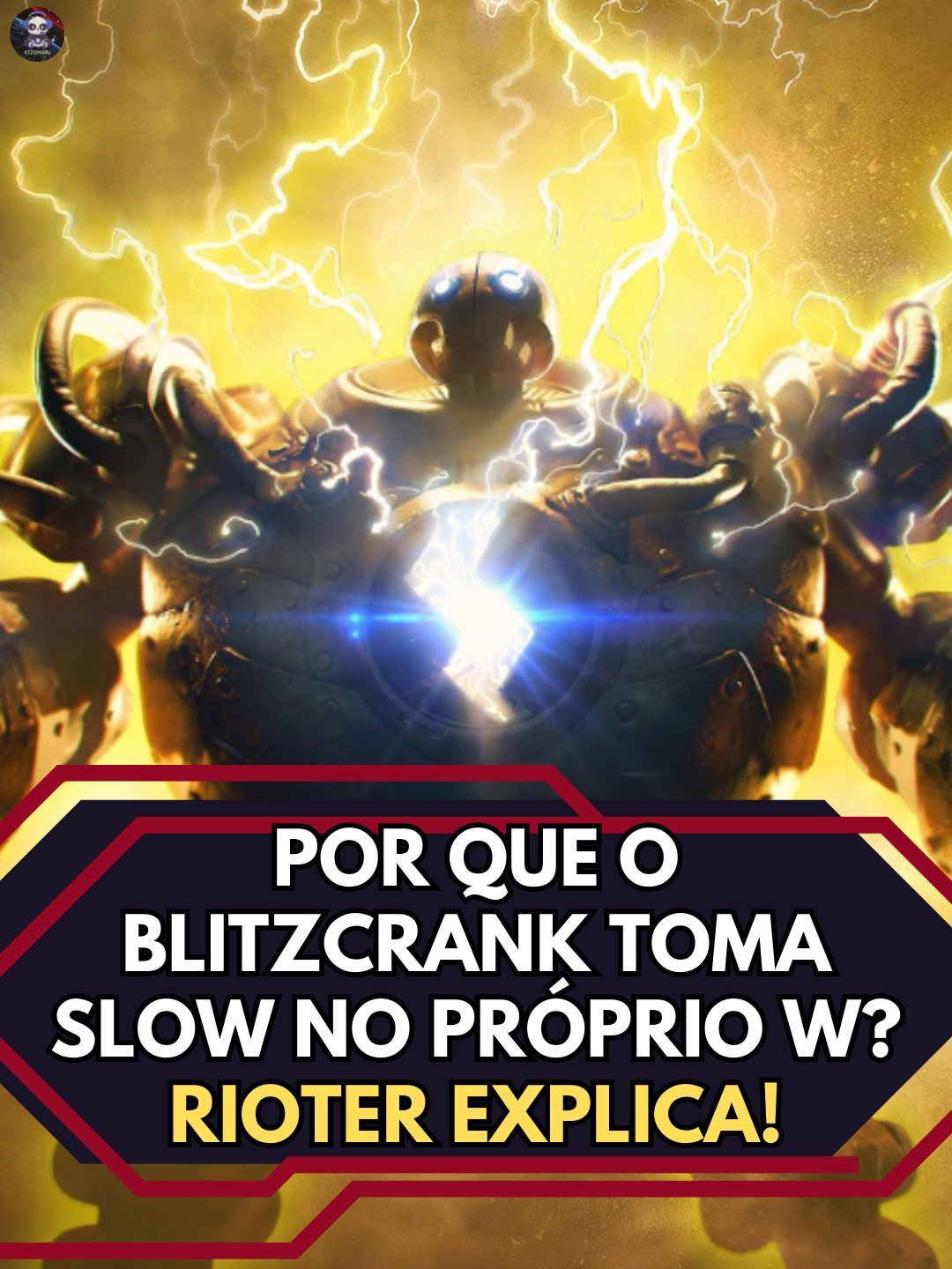 POR QUE O BLITZCRANK TOMA SLOW NO PRÓPRIO W? RIOTER EXPLICA! Descubra por que o Blitzcrank toma slow no próprio W no LoL! Um Rioter revelou o verdadeiro motivo dessa mecânica polêmica. Confira a explicação! #LeagueOfLegends #RiotGames #Blitzcrank