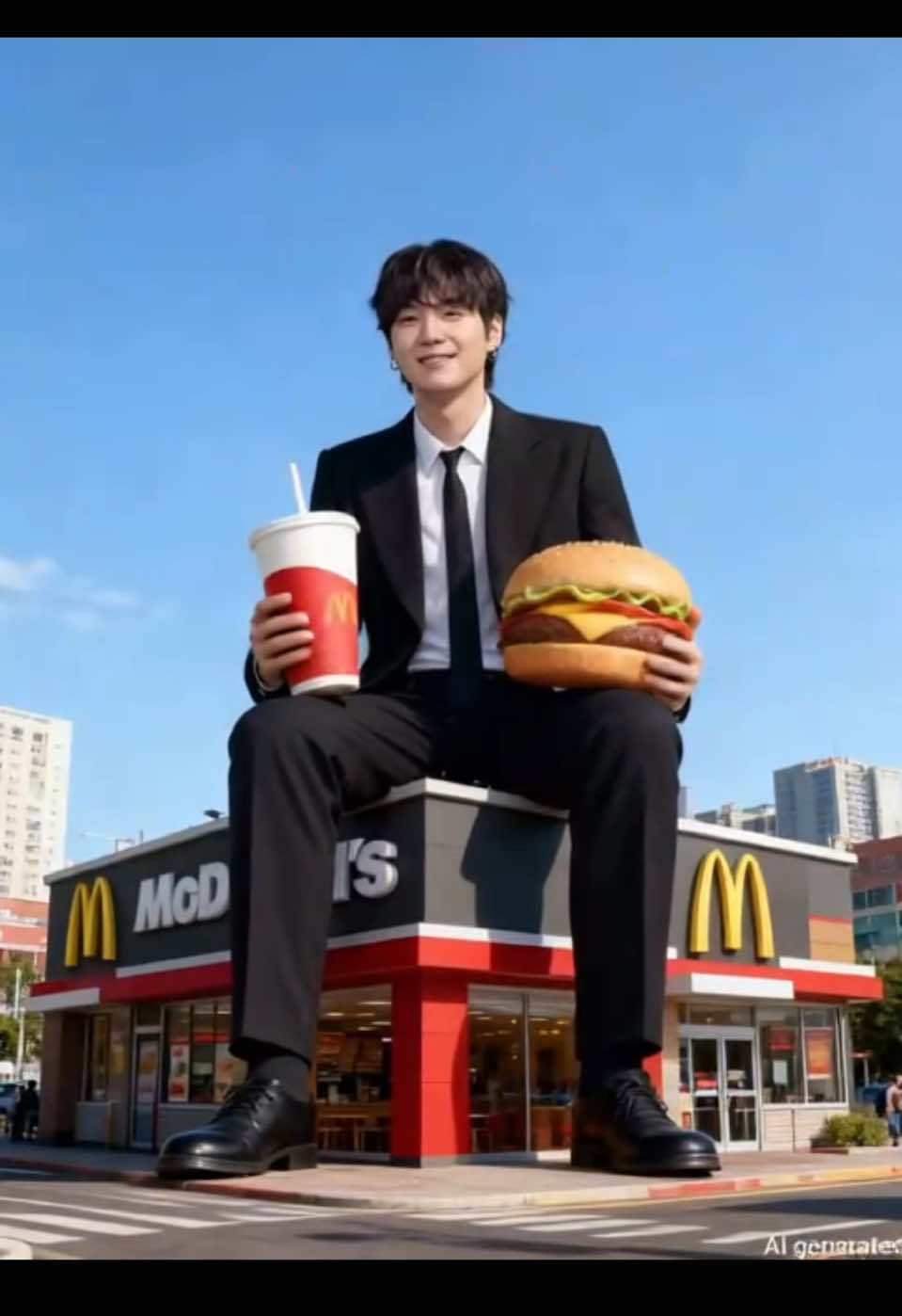 Gigante en McDonald’s #CapCut #filtroia #gigante 