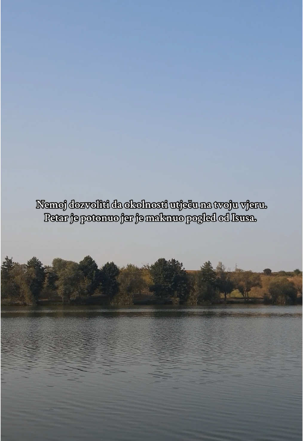 Isus im odmah progovori: 