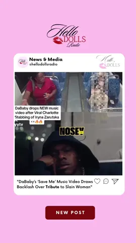 “DaBaby’s latest music video for ‘Save Me’ has sparked controversy by reenacting the tragic stabbing of Iryna Zarutska, a 23-year-old Ukrainian refugee, aboard a Charlotte light rail train. The video begins with real surveillance footage of the incident, transitioning into a dramatized version where DaBaby intervenes to prevent the attack. While some view the video as a poignant tribute, others criticize it for exploiting a real-life tragedy. The video concludes with a dedication to Zarutska and a link to her family’s GoFundMe page. The release has ignited a broader conversation about the ethics of depicting real-life violence in art.”#reels #shorts #dababy #news #hiphopnews   