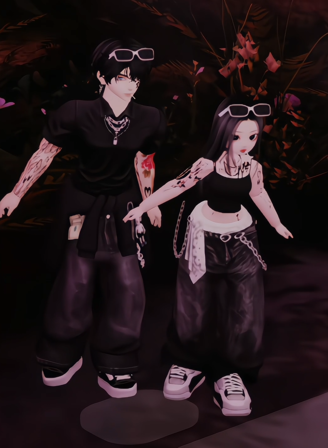 moonlight 🌒 . Map : RH Dance Studio Dance : Skeleton Orchestra . #rhstudiodance #robloxdance #robloxtrend #roblox #fyp 