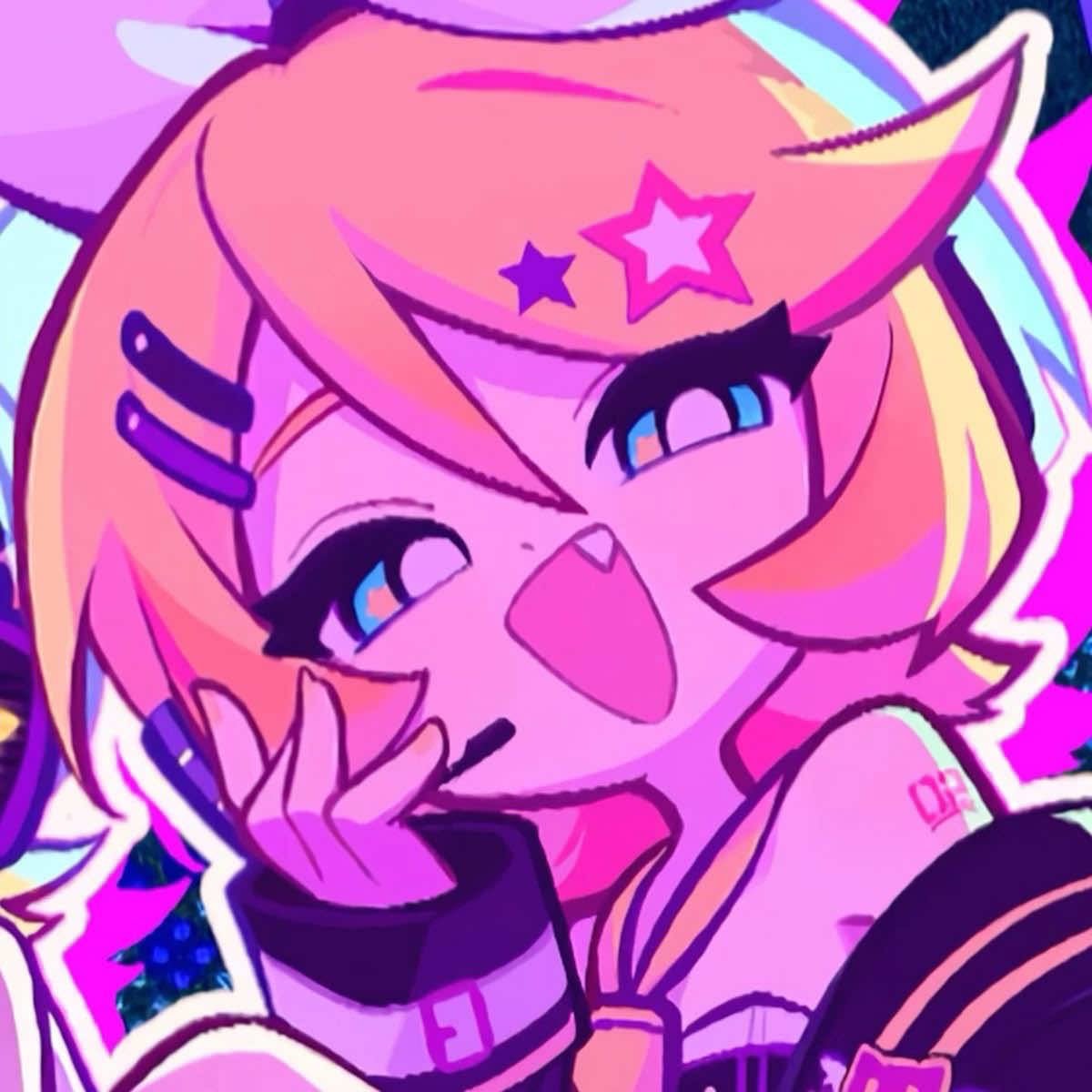 {🎤💫} SORRY FOR NOT POSTING UAHSHJHFHJDJFHFHDB ANYWAYS NEW COS!! ^^ || #musedash #musedashrin #cosplay #vocaloid #cosplaydance 
