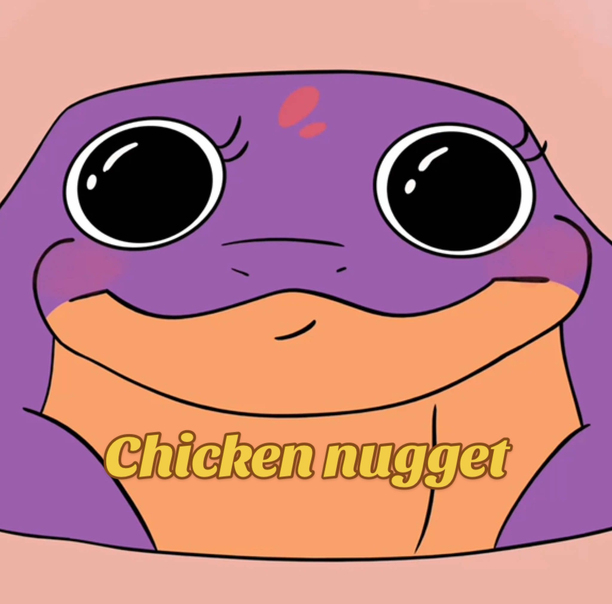 Keeshee getting her order in, ty Vranda for being patient . #ncs #animated #animation #meme #mcnugget 