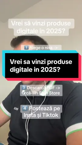 Vrei să câștigi bani online în 2025, dar nu știi de unde să începi? Uite procesul pas cu pas pe care îl folosesc și eu – și e mai simplu decât crezi! 1️⃣ Mai întâi, alege o nișă care te pasionează și găsește o problemă reală pe care oamenii o au. Poți crea un ebook, un ghid sau un toolkit care să o rezolve – asta e trendul anului! 2️⃣ Deschide un cont pe Canva – versiunea gratuită e suficientă la început. 3️⃣ Alege un șablon, personalizează culorile, fonturile și imaginile ca să reflecte vibe-ul tău. 4️⃣ Folosește ChatGPT pentru a-ți scrie conținutul și asigură-te că sună prietenos, uman. 5️⃣ Descarcă produsul în PDF și urcă-l pe Google Drive. 6️⃣ Creează-ți un cont în Stan Store (ai 14 zile gratuit) și adaugă linkul din Drive acolo, la secțiunea „Digital Product”. 7️⃣ Adaugă o descriere atractivă, o imagine și setează prețul. Când cineva cumpără, Stan trimite automat produsul pe email. 8️⃣ Începe să promovezi pe Instagram: fă postări educaționale, share-uibile, care să atragă traficul spre magazinul tău. 💡 Și partea cea mai tare? Cu Stan Store ai tot ce-ți trebuie într-un singur loc – fără integrări complicate! Dacă vrei să înveți acest proces pas cu pas și să vezi exact cum îl aplică oamenii care trăiesc full-time din asta, scrie INFO în comentarii și îți trimit toate detaliile. #fyp #makemoney #antreprenor #afacerionline #makemoneyfromhome 