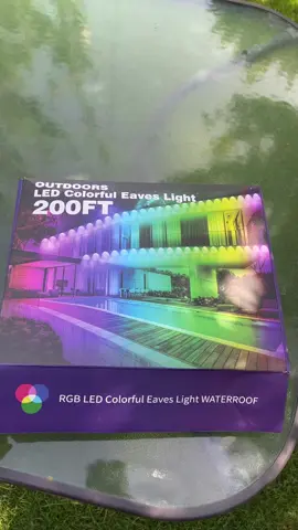 Permanent outdoor lights #HouseLights #HomeImprovement #GardenLights #TikTokShopBlackFriday #TikTokShopCyberMonday