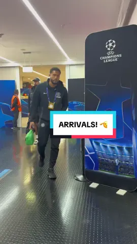 Arrivals! 🏟️ #ChelseaFC #CFC #UCL 