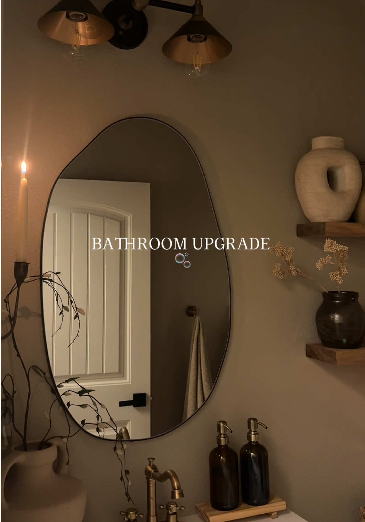 loving this new shower head from @RYAMEN it’s giving luxury on a budget 🫧🚿🤍  #guestbathroom #bathroom #showerhead #tiktokshop #buildergradeupgrade 