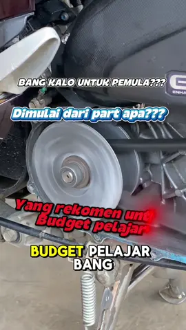 Upgred cvt mulai dari part part kecil ,rekomendasi untuk budget pelajar ,silahkan komen dikolom komentar,yang mau optimalin performa motor matic kalian !!!!