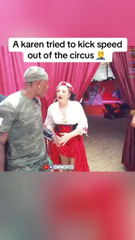 This Karen tried to kick speed out of the circus in Oklahoma city #oklahoma #speed #streamer #twitch #clips 