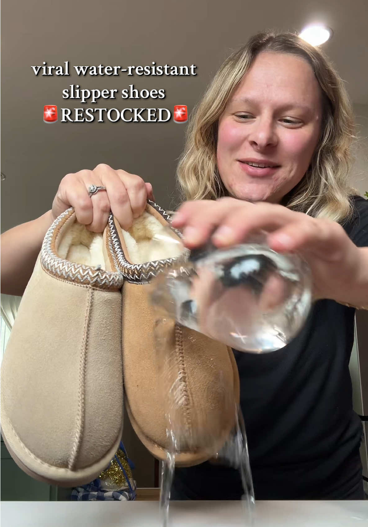 Replying to @alice95xo RUN!! These water resistant slipper shoes go out of stock so fast!! Especially these two! #slippershoes #falloutfit #slipperseason #winterfit #musthave  holiday gifts for her girls girlfriend wife 
