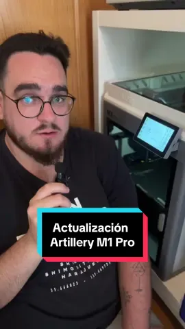 Hoy os cuento un poco más sobre la Artillery M1 Pro y sobre cómo está a día de hoy. @artillery_official tienes que solucionar estos problemas del extrusor antes de que lleguen a los usuarios.  #impresion3d #impresora3d #bambulab #prusa #creality 