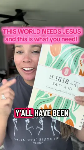 This Bible in a year is a huge hit and we know it’s because Gods word is real!  This world needs Jesus and this is the way to get into this word daily. Do it with friends or family members. Gift it to someone you know who needs more of his word.  Dont miss out on what God has for you.  #bibleinayear #jesus #tiktokshopaffiliate #fyp #christiantiktok 