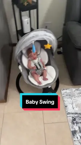 Grab the viral baby swing on sale today! #MomsofTikTok #parents #baby #babyswing 