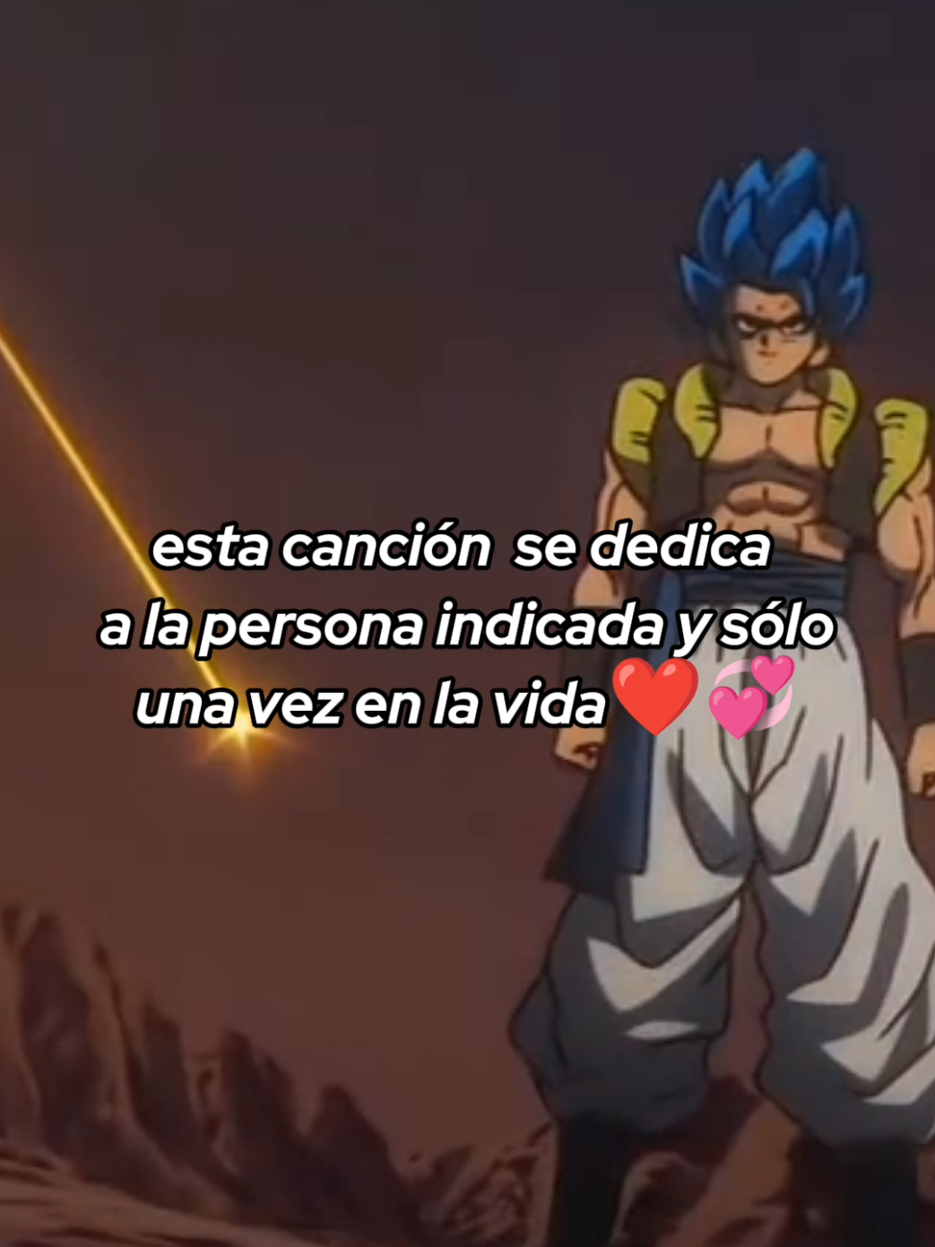 Te la dedicó❤💞😘 #dragonball #corazonencantado #dedicar #y #goku 