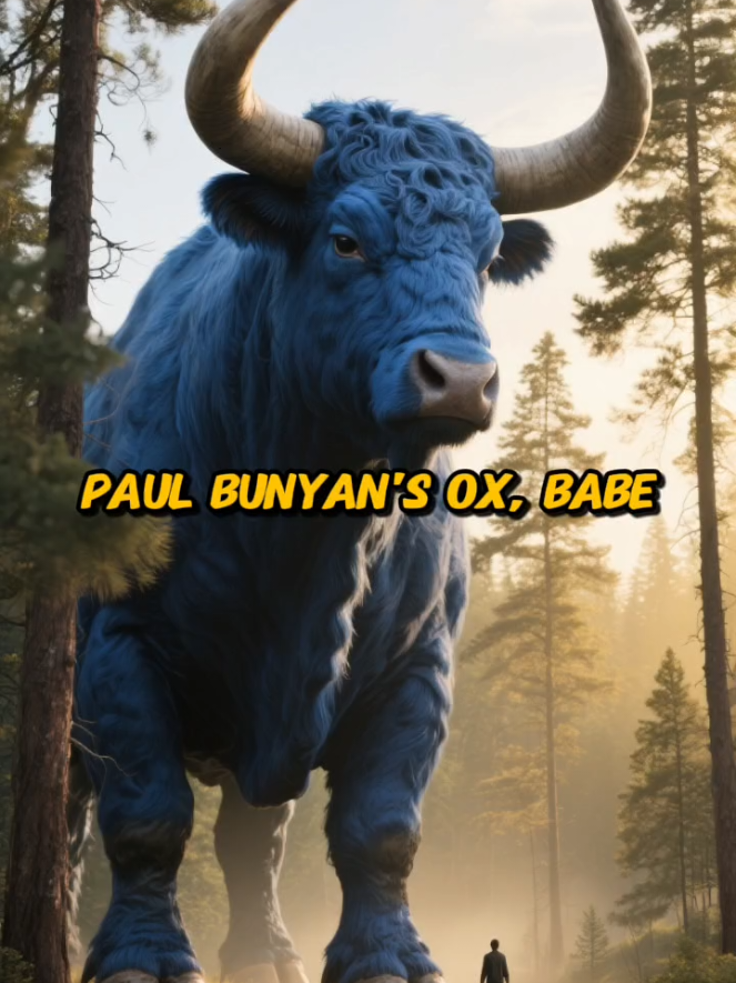 Every legend needs a sidekick, and for Paul Bunyan, it was no ordinary creature—it was Babe the Blue Ox. According to the stories, Paul discovered Babe as a calf, trapped in a snowdrift. The little ox wasn’t just shivering; he was blue from the cold. Paul rescued him, and as the years passed, Babe grew—and grew—until he was larger than life itself. Babe’s size was matched only by his strength. They say his yoke could haul entire forests of timber at once, dragging logs across rivers and plains. His hooves carved out valleys, while his footprints filled with water to create Minnesota’s 10,000 lakes. Some claimed his breath froze rivers in winter, while others swore his tail-swish stirred up storms. Wherever Paul went, Babe followed—always steady, always loyal. What makes Babe the Blue Ox so beloved isn’t just his might, but his role in America’s imagination. He represents the wild frontier spirit—the idea that with enough strength, courage, and grit, nothing is too big to tackle. Babe is more than muscle; he’s a symbol of loyalty and teamwork. Without him, Paul Bunyan’s legend might never have grown so large. Today, statues of Babe stand tall across the Midwest, reminding us that tall tales live on not because they’re fact, but because they inspire. Babe the Blue Ox wasn’t just a partner in work—he was proof that even the wildest dreams need someone by your side to pull the weight. #BabeTheBlueOx #TallTaleLegends #AmericanFolklore #PaulBunyanStories #SuperFantastic