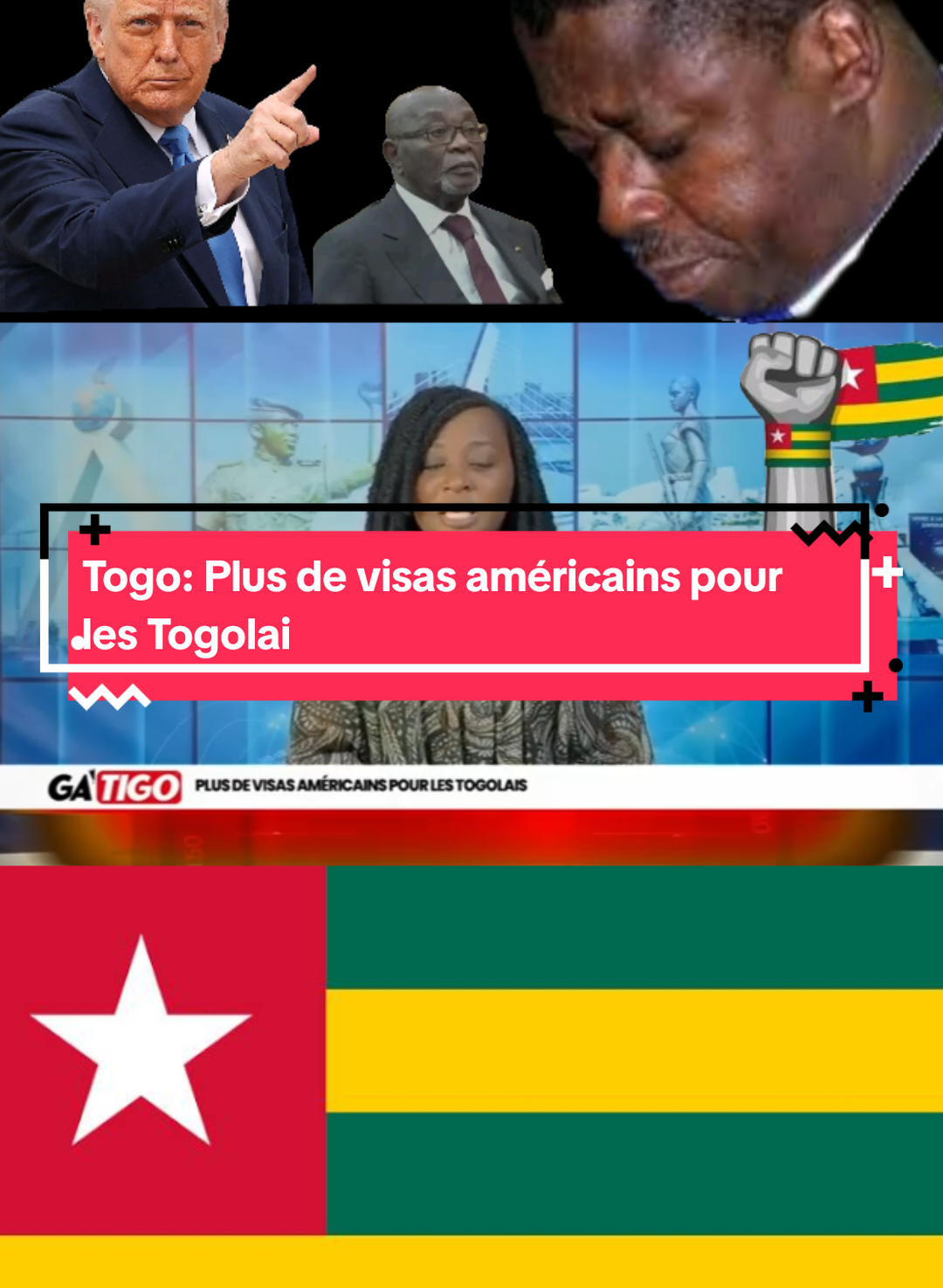 Togo: Plus de visas américains pour les Togolais#benintiktok🇧🇯 #Afrique #france #africantiktok #togolais228🇹🇬  🇹🇬