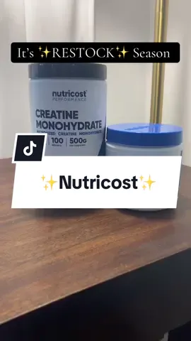 It’s restock season! Your favorite @Nutricost supplements are ✨ON SALE✨ Stock up before they sell out! #tiktokshop #tiktokmademebuyit #tiktokshoprestock #tiktokshopreviews 
