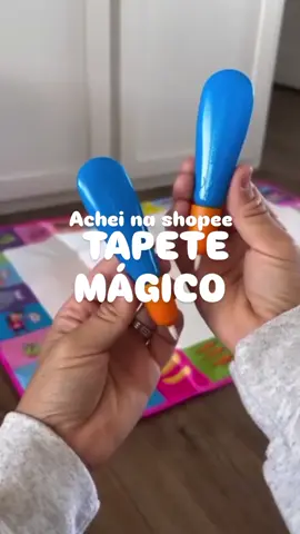 Tapete mágico para crianças  #tapetemagico #infantil #briquedo #criança #achadinhosshopee 