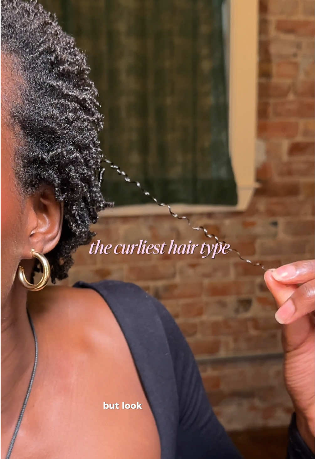 ahh I love having coily hair :’) snippet from my curl defining video yesterday! 💟 #4chair #naturalhair #curlyhair #coilyhair #shrinkage 