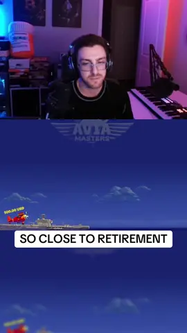 SO CLOSE TO RETIREMENT #streamer #kick #pilot #plane 
