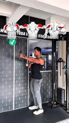 SAIBA A DIFERENÇA. deltóide anterior/deltóide lateral / deltóide posterior, Versão  com cabo. 💪🏽💪🏽