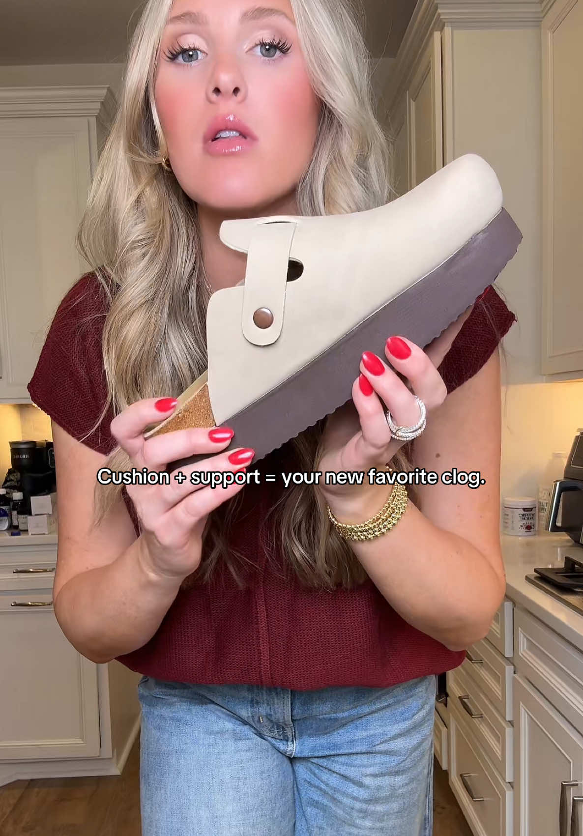 Stepped into Cloud 9 ☁️ These Cushionaire clogs are pure comfort—no more sore feet after long days on your feet! 👣 #CloudWalking #CushionaireLove #Cushionaire #ComfortClogs #WalkInComfort @Cushionaire 