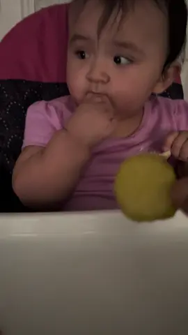 Enjoy this old video of my daughter trying a pickle 🥒 💚🤣 #sahm #sahmlife #sahmsoftiktok #pickles #foodiebaby 