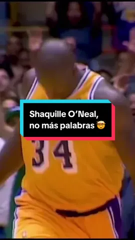 En los #Lakers, nadie detenía a #Shaq 🔥 #NBA #basketball 