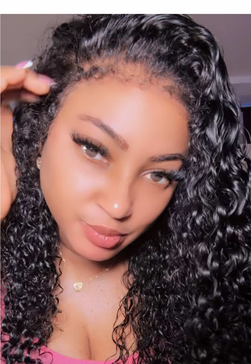#kisslovehair #gluelesswig #kinkycurlywig #humanhairwig #tiktokshop 