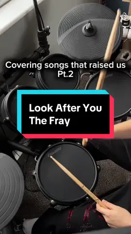 Look after you - The Fray (drum cover) #drumcover #throwbacksongs #nostalgia #drumtok
