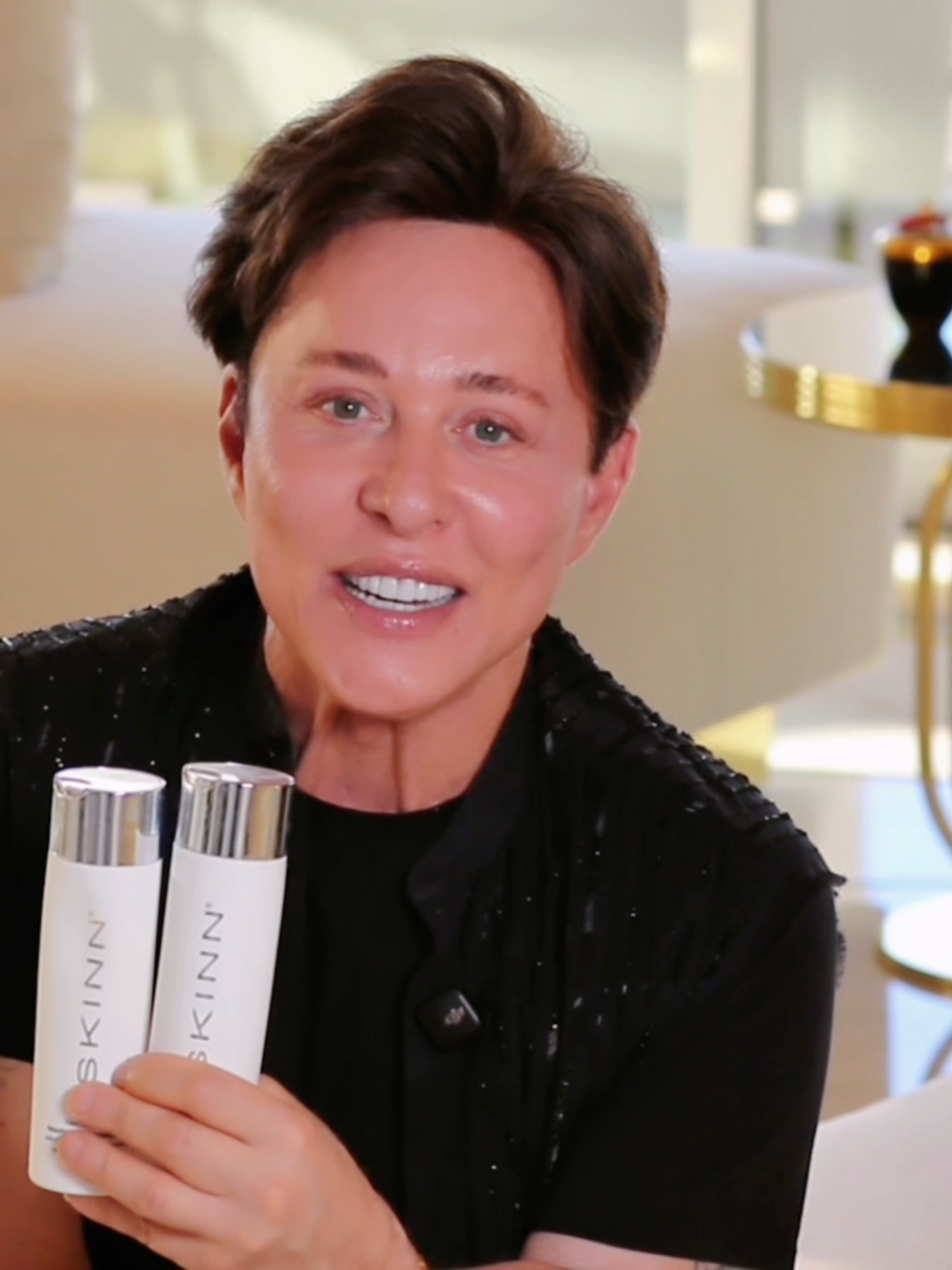 ✨🧴🌿💧✨ Wake up to salon-ready hair with one wash from the Trichology System! The SKINN Tricholab Trichology System pairs targeted scalp care with a volumizing shampoo that lifts at the root and a nourishing conditioner that restores elasticity, detangles, and seals hydration. This SKINN hair care routine cuts styling time, improves hold, and keeps shine longer. The #NewArrivalsSurge is moving fast. Shop the Trichology System now in the TikTok Shop! ✨🧴🌿💧✨ @skinncosmetics #hairtutorial #hairtransformation #SkinnScalpcare #SKINNNewArrivalsSurge