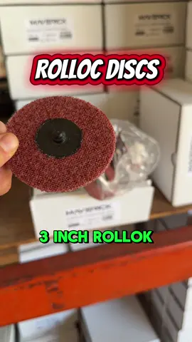 Rolloc surface condition sanding discs are great for sanding on an air tool when you are doing any type of metal fabrication 