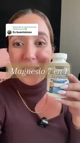 Respuesta a @Stetipsnatural🍀 “Después de los 40, nuestro cuerpo cambia y es clave darle el apoyo que necesita 💪✨. Este Magnesium Complex 7 en 1 combina glicinato, citrato, malato y más, en una fórmula vegana y Non-GMO. Te ayuda a mantener huesos y músculos fuertes, apoya la función del cuerpo y contribuye al bienestar general. Una opción práctica y completa para tu rutina diaria. #MagnesiumComplex #SaludDespuésDeLos40 #LatinosEnUSA #BienestarDiario #TikTokShopCreatorPicks DISCLAIMER: Este contenido es solo informativo. Consulta siempre con tu profesional de salud antes de usar suplementos.