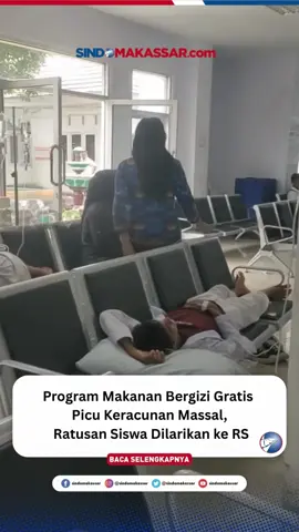 Ratusan siswa SD, SMP, dan SMA di Kecamatan Tinangkung, Banggai Kepulauan, Sulawesi Tengah, diduga mengalami keracunan massal. Keracunan diduga berasal dari menu ikan cakalang pada program Makanan Bergizi Gratis (MBG). #makananbergizigratis  #keracunan  #mbg