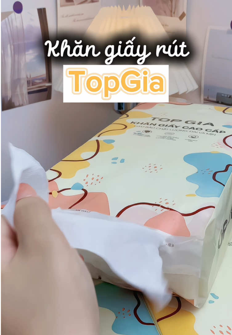 Khăn giấy rút TopGia đây nè 💯đ #khangiay #khangiaytopgia #khangiayrut #topgia #review 