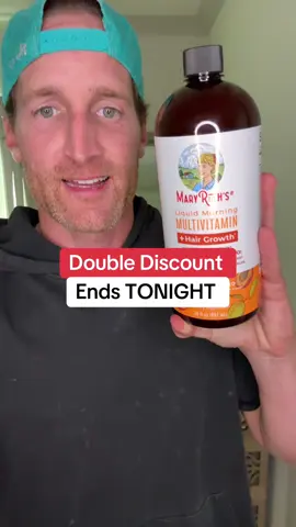Mary Ruth’s liquid morning multivitamin + hair growth Women’s products women 30+ women 40+ flash sale discount. Women 35+ #tiktokshoprestock 