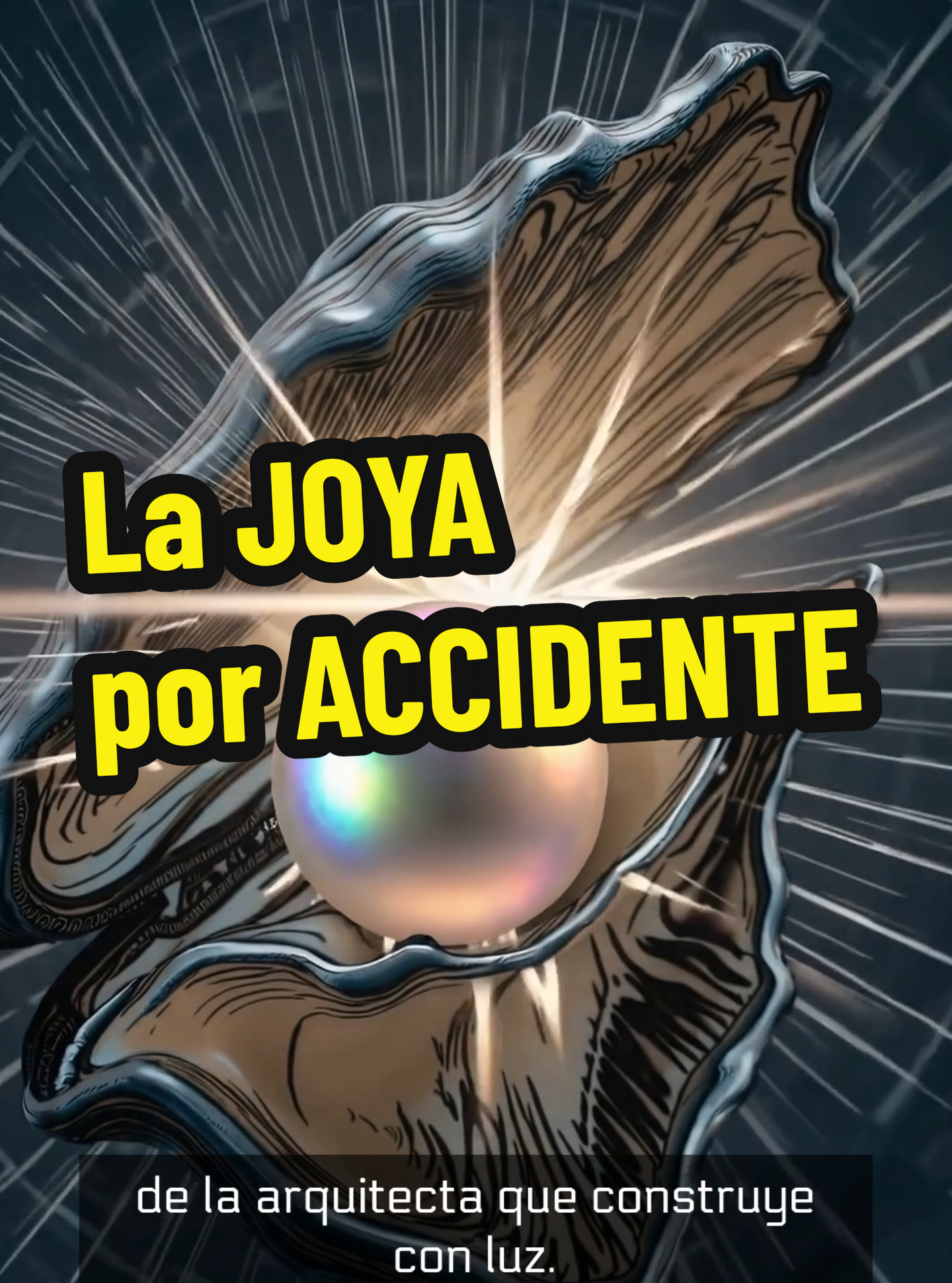 Esta CRIATURA crea una de las JOYAS más deseadas, pera ella no lo sabe, sólo está DEFIENDENDO #perla #joya #molusco #ciencia 